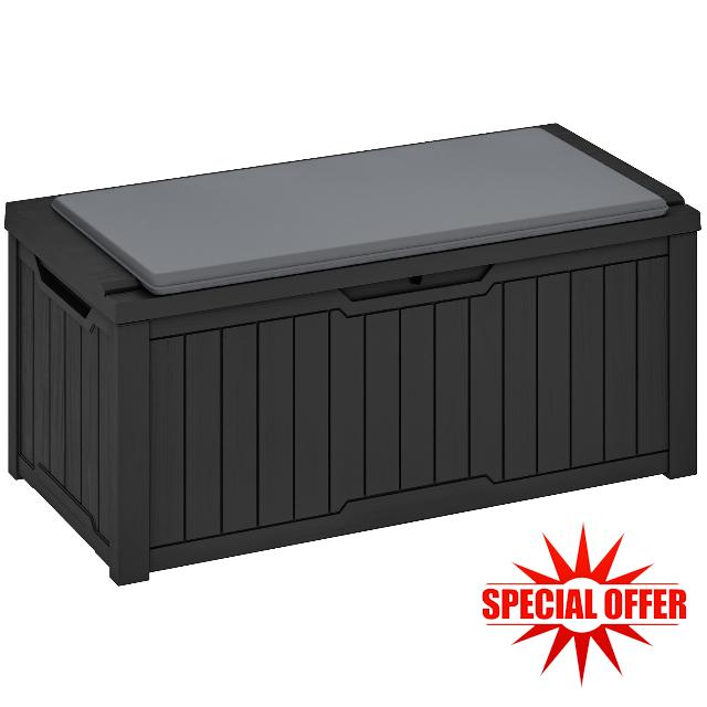 YITAHOME Outdoor Storage Box with Cushion