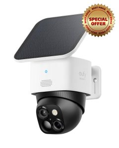 eufy Security SoloCam S340 Dual Cameras Solar Security Camera Outdoor Wireless