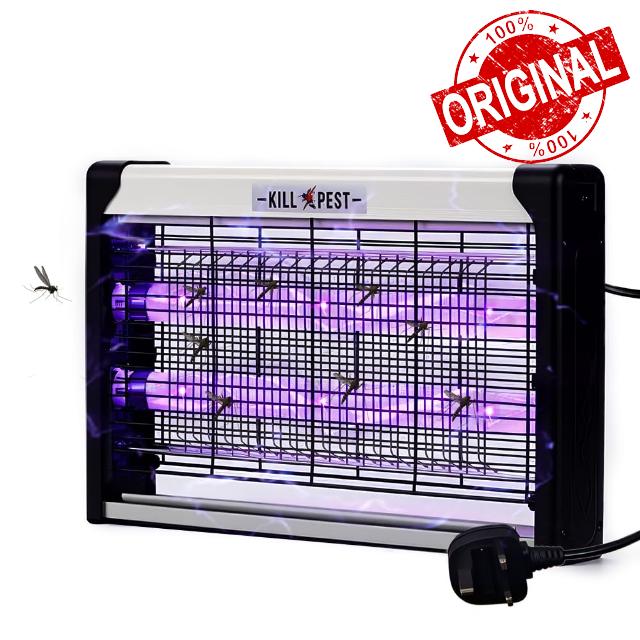 Electric Fly Killer Indoor & Outdoor | Mosquito Control Light With 1800v Grid | Electric Fly Zapper For Home Use | Safe & Sile