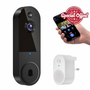 FameVibe 1080P Wireless Video Doorbell Camera