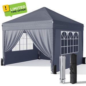 Driftalia Gazebo with Sides 3m x 3m