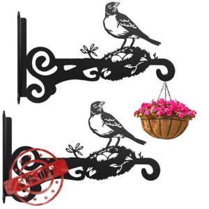 2 Packs Metal Plant Hangers