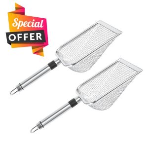 lasuroa 2pcs Gardening Sifters for Soil and Stones