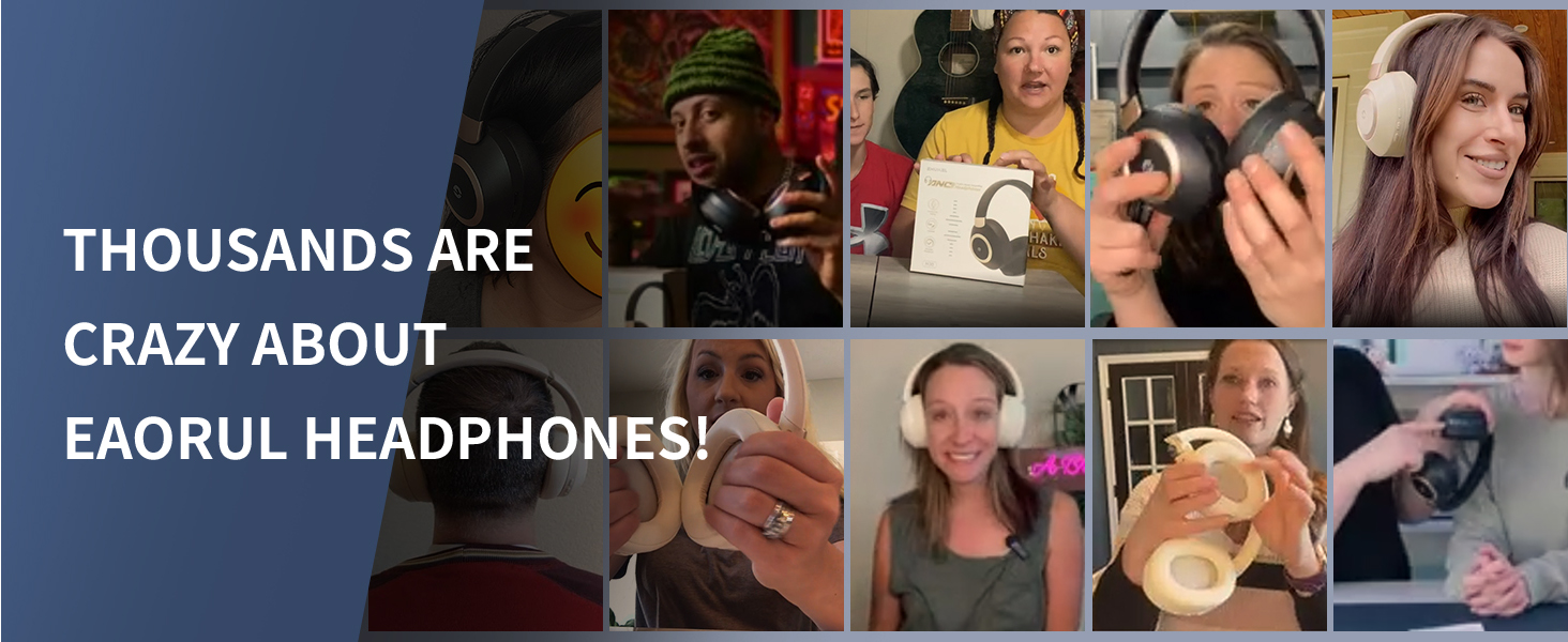 over ear headphones