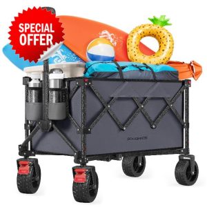 SONGMICS Foldable Trolley