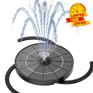 AISITIN 3.5W Outdoor Solar Water Fountain