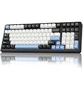 AULA F99 Mechanical Gaming Keyboard,Gasket Wireless Mechanical Keyboard,BT5.0/2.4GHz/USB-C Hot Sw...