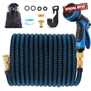 Jsdoin Expandable Garden Hose Pipe 15m/50ft