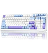 AULA F99 Pro Wireless Gaming Keyboard,Tri-mode Gasket Mechanical Keyboard Wireless with Control K...