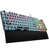 AULA F87 Wireless Mechanical Keyboard,75% TKL Gasket Custom Hot Swappable Keyboard,2.4Ghz/Type-C/...