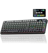 AULA HERO 68 Mechanical Gaming Keyboard,Hall Effect Magnetic Switch,0.01mm Adjustable Actuation R...