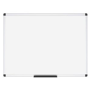 Dry Erase White Board with Pen Tray