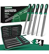 Green and black leather punch pliers with rotating head, alongside ruler, replacement punches, and illustrated instructions on green background.