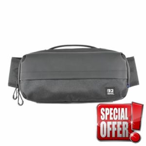 HORI Adventure Pack (Black) - Shoulder Bag for Nintendo Switch 2 - Officially Licensed by Nintendo