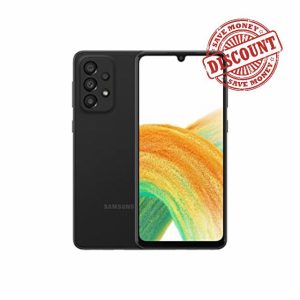 Samsung Galaxy A33 5G Mobile Phone SIM Free Android Smartphone 128 GB Black (Renewed)
