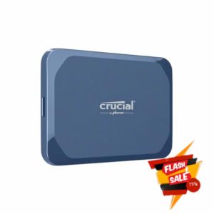 Crucial X10 4TB External Portable SSD Drive - Up to 2100MB/s