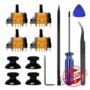 HLRAO 4pcs Hall-Effect Joysticks Replacement for Xbox Series X/S Controller