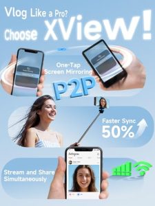 Magnetic Wireless Rear Camera Phone Monitor with 500M Range
