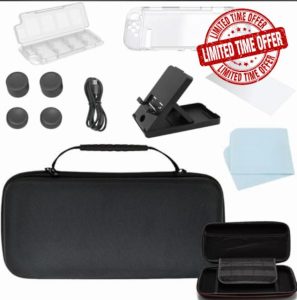 13 in 1 Carry Case Accessories Bundle Kit Compatible with Switch2 2025