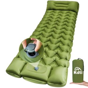 Ultralight Inflatable Camping Mat Built-in Foot Pump