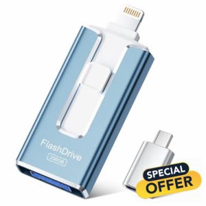 SUDEHO USB Stick 256GB for iPhone