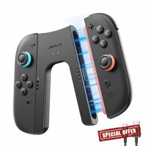 JSAUX Switch 2 Charging Grip for Nintendo Switch 2