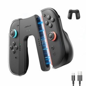 JSAUX Ergonomic Switch 2 Charging Grip for Nintendo Switch 2