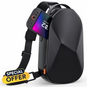 COOWPS Sling Bag for Nintendo Switch 2 (2025)/Switch OLED/Steam Deck