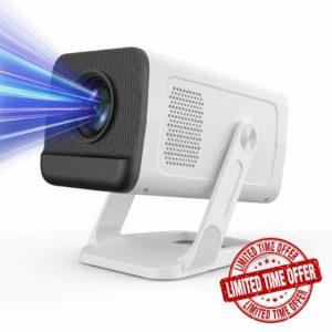 Mini Projector with WIFI 6 and Bluetooth