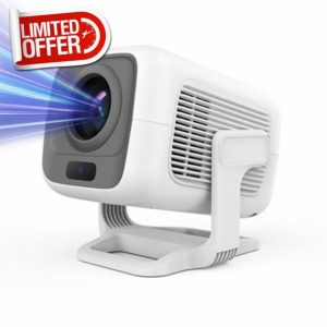 Mini Projector with WIFI 6 and Bluetooth