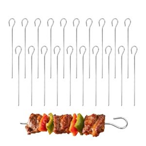 Metal Skewer for Oven Camping Campfire Trussing Turkey