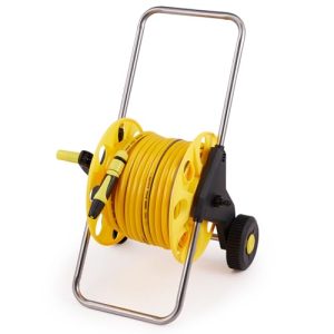 Portable Hose Pipe Reel with 2 Wheels