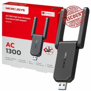 MERCUSYS MA32H TP-Link AC1300 High Gain Wireless WiFi Dongle