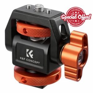 K&F Concept Camera Monitor Mount with Cold Shoe