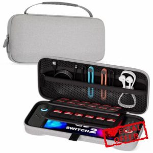ProCase Carrying Case for Nintendo Switch & Switch OLED with 8 Game Card Slots