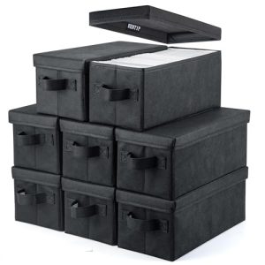 Container holds 30 CDs in full jewel cases