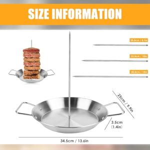 Vertical Kebab Skewer Stand Stainless Steel Chicken Skewers