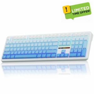 AULA F108 Wireless Gaming Keyboard Full Size