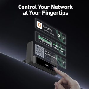Pocket-Sized Dual-band Wi-Fi 7 Travel Gigabit Router