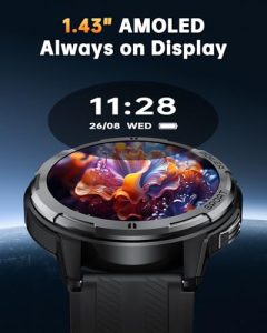 Mens Smart Watches 1.43" AMOLED