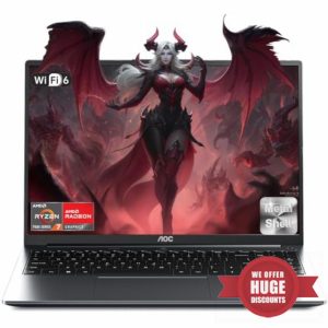 AOC 16.1" Gaming Laptop with Ryzen 7 7735HS Processor up to 4.75 GHz (Beat 13th i7-1370P)