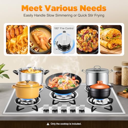 Cast Iron Pan Supports and Auto Ignition