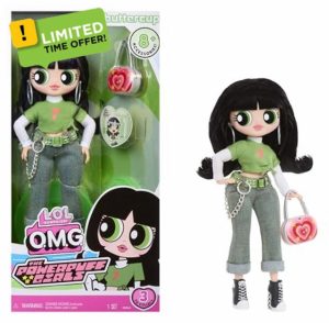 L.O.L. Surprise! OMG The Powerpuff Girls Doll - Buttercup - Includes 1 Fashion Doll