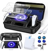 Hard Carrying Case with Protective Cover for PlayStation Portal, KOVA Accessories Storage Bag wit...