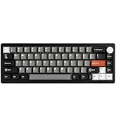 YUNZII AL71 75% Mechanical Keyboard, Full Aluminum CNC, Hot-Swap Gasket, 2.4GHz Wireless BT5.0/US...