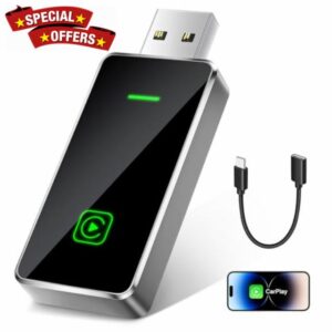 CUGEFRE Wireless CarPlay Adapter Compatible with iPhone