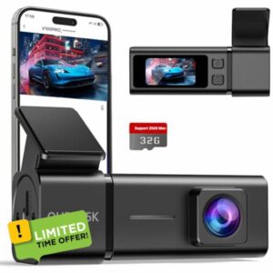 Dash Cam 2.5K WiFi Dash Camera for Cars
