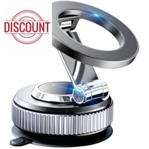 MOGU Car Phone Holder Vacuum Magnetic Mobile Phone Holder for Cars