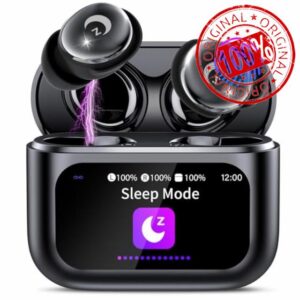 VEKJ Wireless Earbuds with Smart Touch Screen