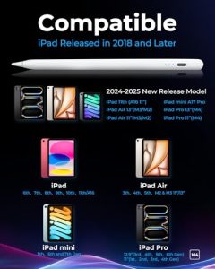 Pencil for Apple iPad Pro M4 13"/12.9″/11″